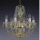 Candelabru Cristale, Bohemia, E14, L101013B 3003, Crystal