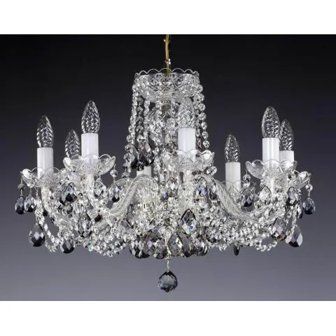 Candelabru Cristale, Bohemia, E14, L101018B 8006, Crystal
