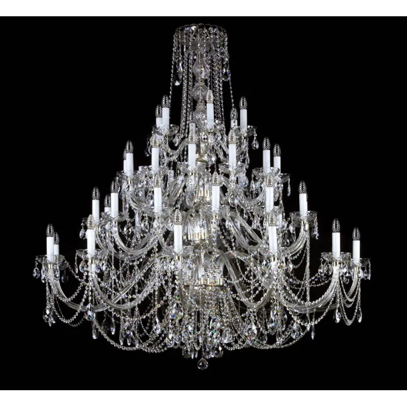 Candelabru Cristale, Bohemia, E14, L101032CE, Crystal