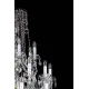 Candelabru Cristale, Bohemia, E14, L101032CE, Crystal
