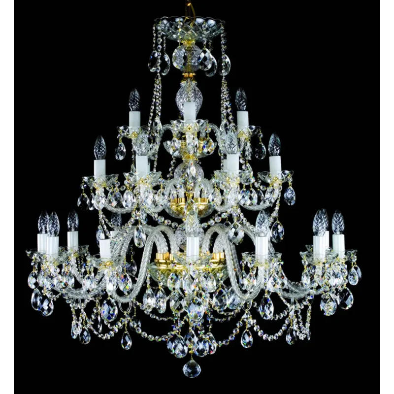 Candelabru Crista, Bohemia, E14, L101040CLN, Crystal