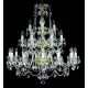 Candelabru Crista, Bohemia, E14, L101040CLN, Crystal