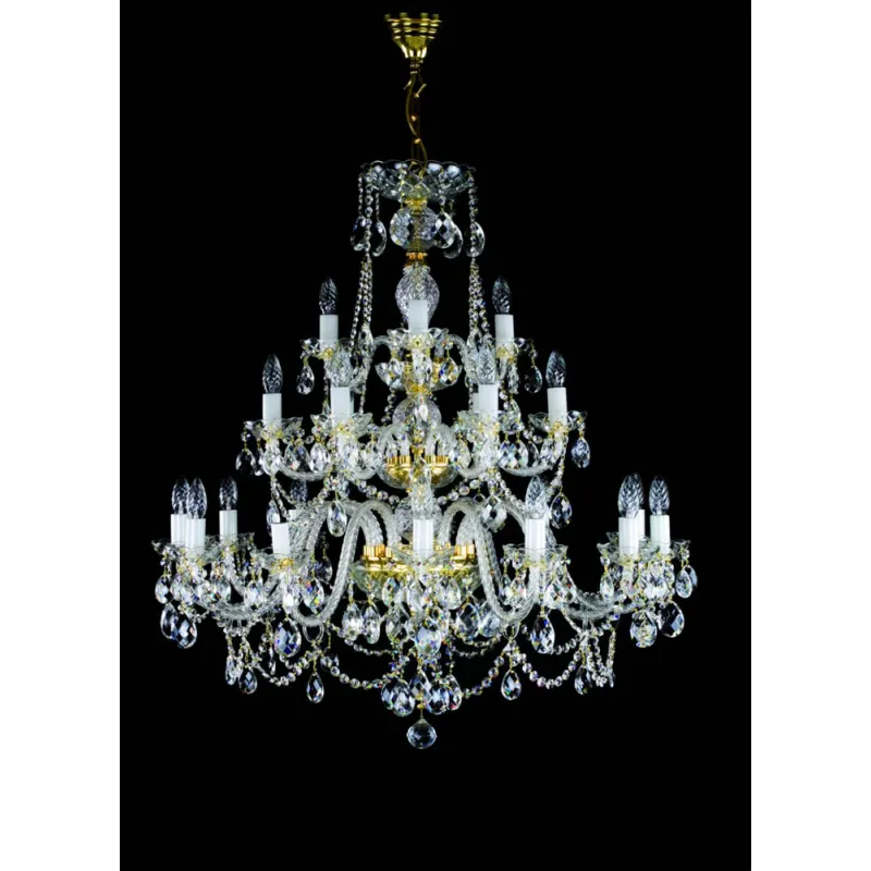 Candelabru Crista, Bohemia, E14, L101040CLN, Crystal