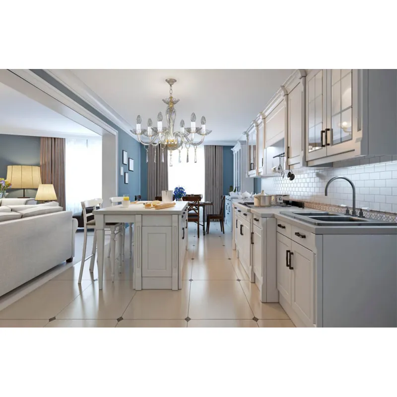 Candelabru Cristale, Sticla, Bohemia, E14, L101048CE, Crystal