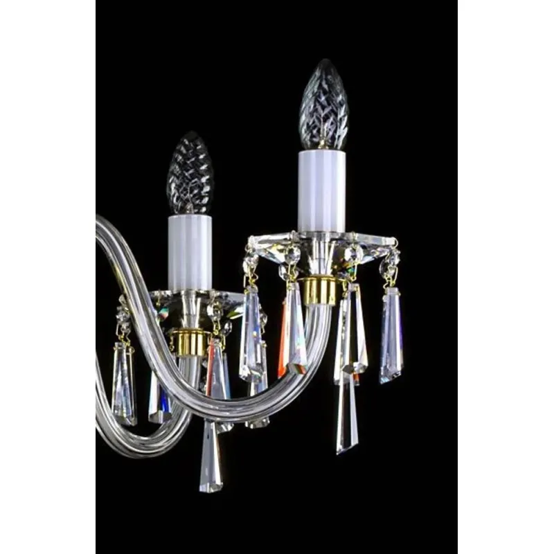 Candelabru Cristale, modern, Bohemia, E14, L101050CE, Crystal