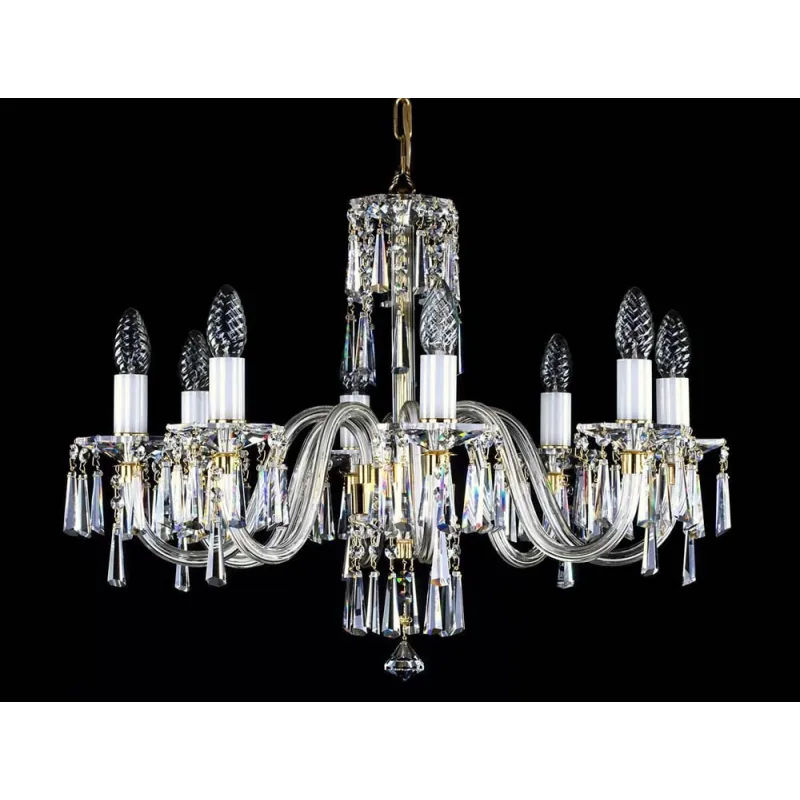 Candelabru Cristale, Modern, Bohemia, E14, L101055CE, Crystal
