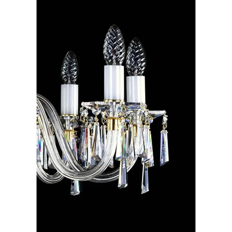 Candelabru Cristale, Modern, Bohemia, E14, L101055CE, Crystal