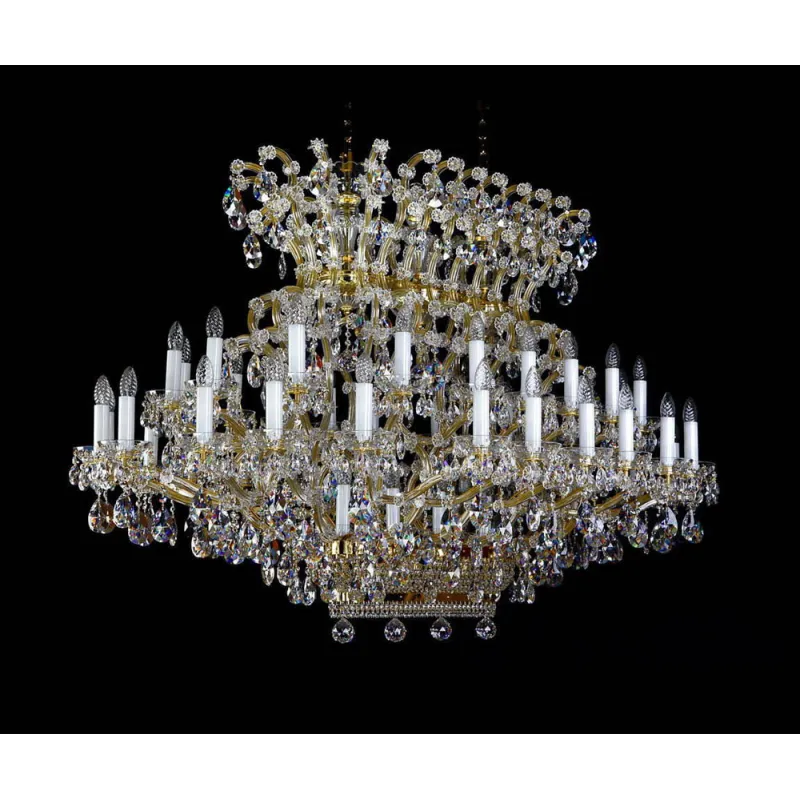 Candelabru Cristale, Maria Theresa, Bohemia, E14, L10106004CE, Crystal