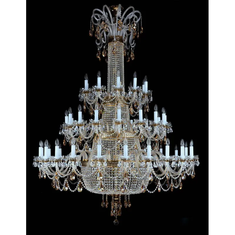 Candelabru Cristale, lux, Bohemia, E14, L10106034CE, Crystal