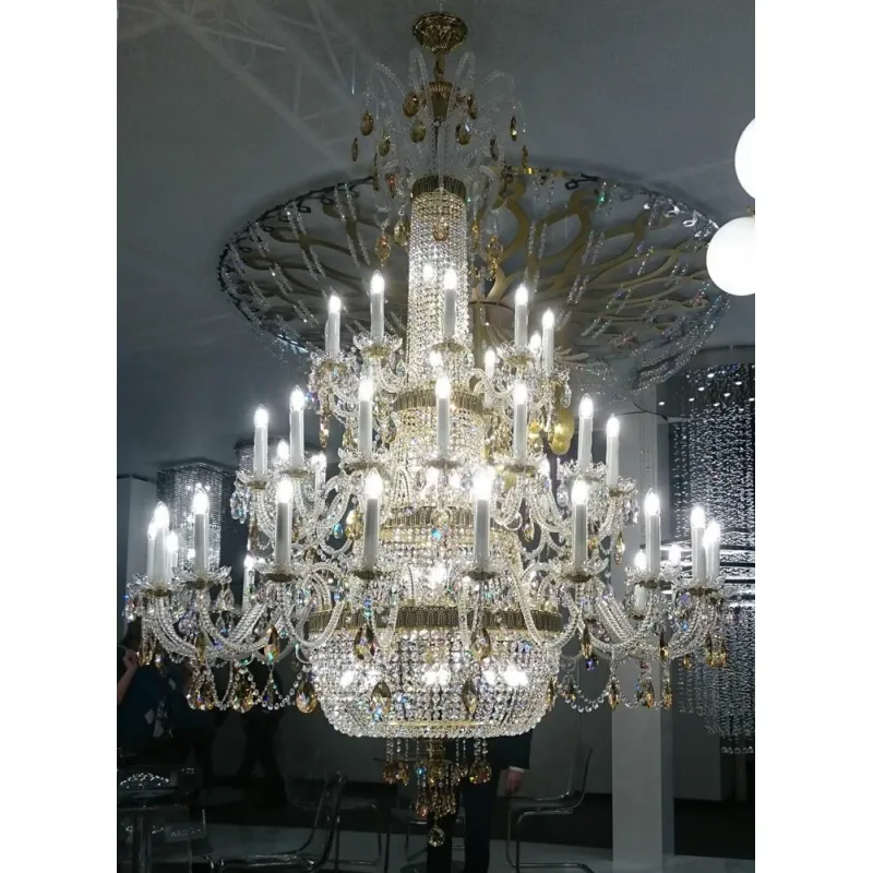 Candelabru Cristale, lux, Bohemia, E14, L10106034CE, Crystal