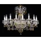 Candelabru Cristale, lux, Bohemia, E14, L10106038CE, Crystal