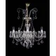 Candelabru Cristale, Sticla, Bohemia, E14, L10106040CE, Crystal