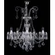 Candelabru Cristale, Sticla, Bohemia, E14, L10106040CE, Crystal