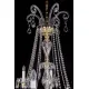 Candelabru Cristale, Sticla, Lux, Bohemia, E14, L10106041CE, Crystal