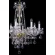 Candelabru Cristale, Sticla, Lux, Bohemia, E14, L10106043CE, Crystal