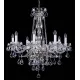 Candelabru Cristale, Sticla, Lux, Bohemia, E14, L10106043CE, Crystal