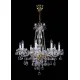 Candelabru Cristale, Sticla, Lux, Bohemia, E14, L10106043CE, Crystal