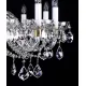 Candelabru Cristale, Sticla, Lux, Bohemia, E14, L10106044CE, Crystal