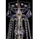 Candelabru Cristale, Sticla, Lux, Bohemia, E14, L10106044CE, Crystal