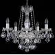 Candelabru Cristale, Sticla, Bohemia, E14, L10106045CE, Crystal