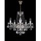 Candelabru Cristale, Sticla, Bohemia, E14, L10106045CE, Crystal