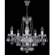 Candelabru Cristale, Sticla, Bohemia, E14, L10106045CE, Crystal