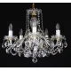 Candelabru Cristale, Sticla, Bohemia, E14, L10106051CLN, Crystal
