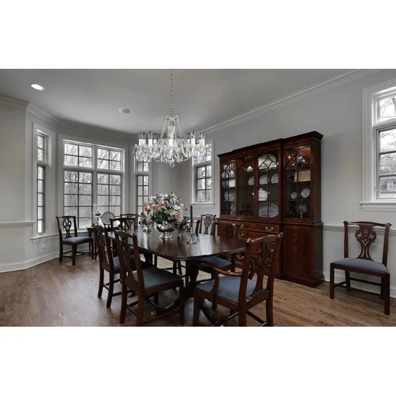 Candelabru Cristale, Sticla, Bohemia, E14, L10106056CLN, Crystal