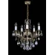 Candelabru Alama, Cristale, Bohemia, E14, L10106142CE, Crystal