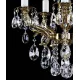 Candelabru Alama, Cristale, Bohemia, E14, L10106142CE, Crystal
