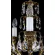 Candelabru Alama, Cristale, Bohemia, E14, L10106142CE, Crystal