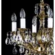 Candelabru Alama, Cristale, Bohemia, E14, L10106143CE, Crystal