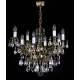 Candelabru Alama, Cristale, Bohemia, E14, L10106144CE, Crystal