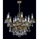 Candelabru Alama, Cristale, Bohemia, E14, L10106145CE, Crystal