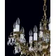 Candelabru Alama, Cristale, Bohemia, E14, L10106145CE, Crystal