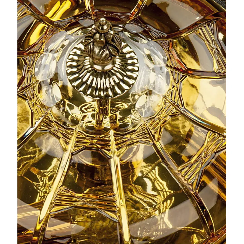 Candelabru Alama, Cristale, Bohemia, E14, L10106153, Crystal