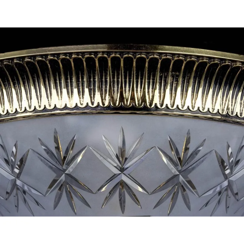 Candelabru Alama, Cristale, Bohemia, E14, L10106159, Crystal