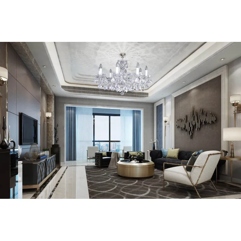 Candelabru Cristale, Maria Theresa, Bohemia, E14, L10106224CE, Crystal