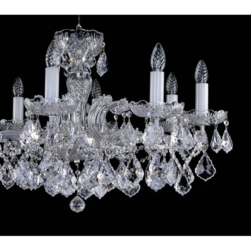 Candelabru Cristale, Maria Theresa, Bohemia, E14, L10106224CE, Crystal
