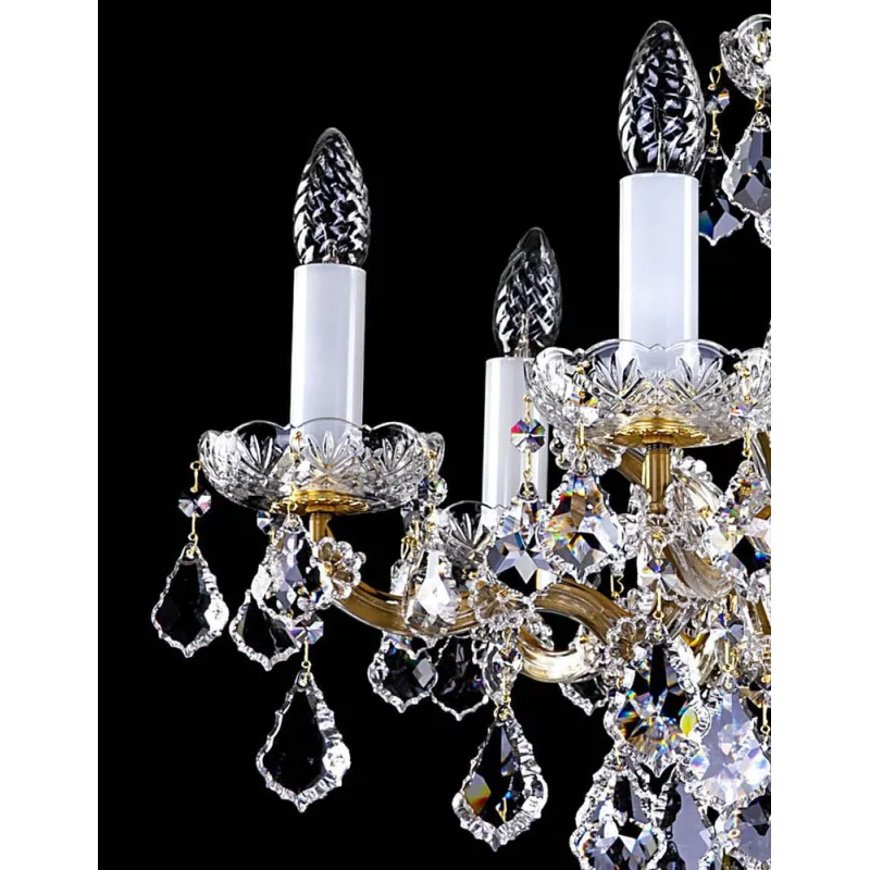 Candelabru Cristale, Maria Theresa, Bohemia, E14, L10106235CE, Crystal
