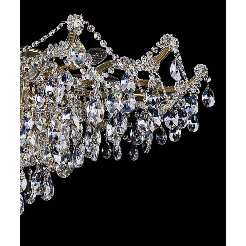 Candelabru Cristale, Maria Theresa, Bohemia, E14, L10106255CE, Crystal