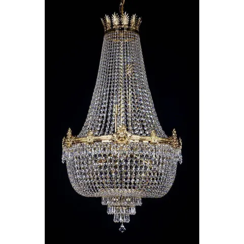 Plafoniera Cristale, Pear, Bohemia, E14, L10106259CLN, Crystal