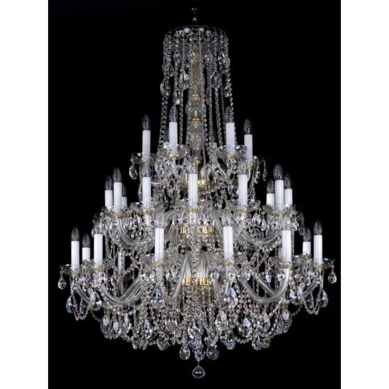 Candelabru Cristale, lux large, Bohemia, E14, L10106413, Crystal