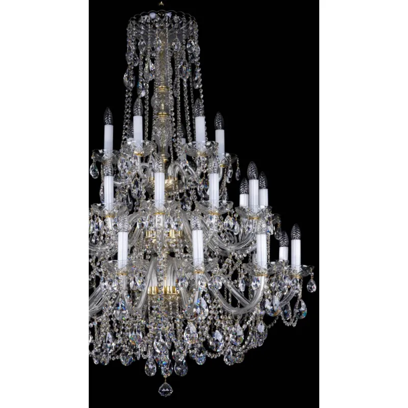 Candelabru Cristale, lux large, Bohemia, E14, L10106413, Crystal