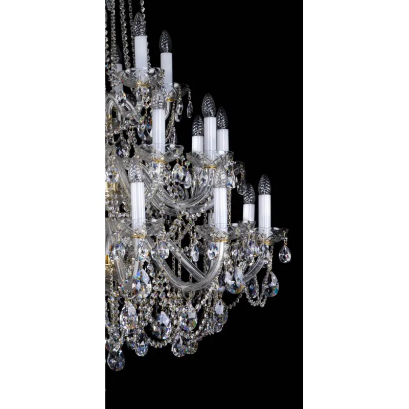 Candelabru Cristale, lux large, Bohemia, E14, L10106413, Crystal