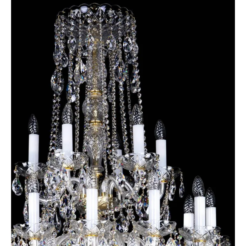 Candelabru Cristale, lux large, Bohemia, E14, L10106413, Crystal