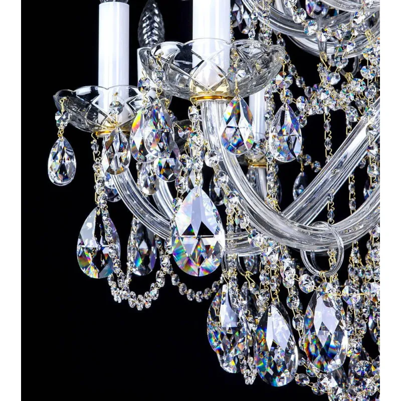 Candelabru Cristale, lux large, Bohemia, E14, L10106413, Crystal
