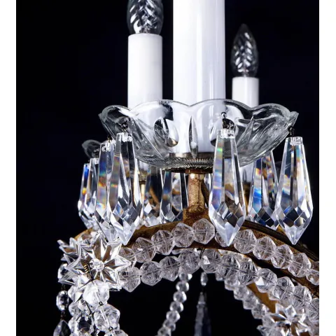 Candelabru Cristale, Bohemia, E14, L10106414, Crystal