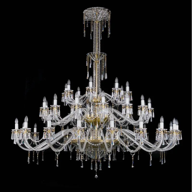 Candelabru Cristale large, Bohemia, E14, L10106418CE, Crystal