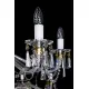 Candelabru Cristale large, Bohemia, E14, L10106418CE, Crystal